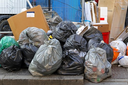 Experienced loft clearance professionals at work